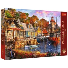 imagen de Puzzle premium de 1000 piezas Tea Time en la playa - Trefl 1