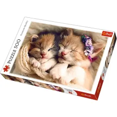 Puzzle premium de 500 piezas de gatitos dormilones - Trefl