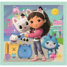imagen de Puzzle Super Color de la casa de Gabi 3x48 piezas - Clementoni 2