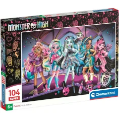 Puzzle super de 104 piezas de Monster High - Clementoni