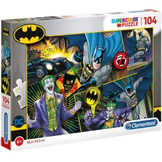 Puzzle Supercolor de Batman 104 piezas - Clementoni