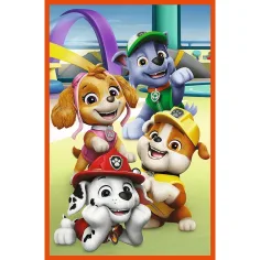 imagen de Puzzles de perros sonrientes de Patrulla Canina 3x80 piezas - Trefl 3