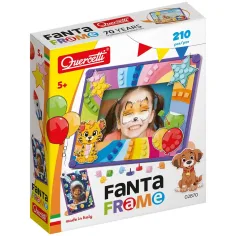 Quercetti: FantaFrame - Set de creación de marcos de fotos con accesorios