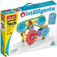 Quercetti: Georello Tech juego de construcción set inicial 100 piezas