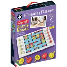 Quercetti: Juego Familiar - Puntos y Cajas