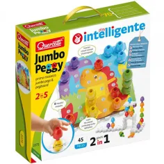 Quercetti: Jumbo Pötyi 2 en 1 de 45 piezas