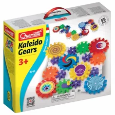 Quercetti: Kaleido juego de desarrollo de habilidades 55 piezas