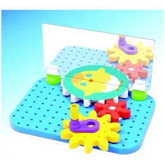 imagen de Quercetti: Mirrorello juego de desarrollo de habilidades con engranajes reflectantes 2