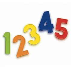imagen de Quercetti: Números magnéticos 48 unidades 3