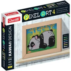 Quercetti: Pixel Art 4 Kawaii Panda puntitos