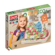 Quercetti: Play Eco Fantacolor junior set de puntos 58 piezas