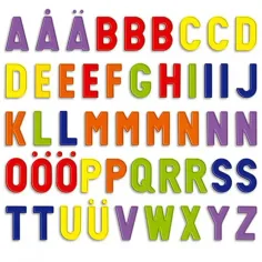 imagen de Quercetti: Set de letras mayúsculas magnéticas de 288 piezas 2