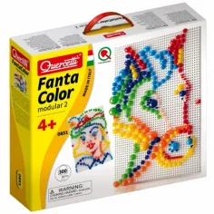 Quercetti: Set de puntos de caballitos-300 piezas