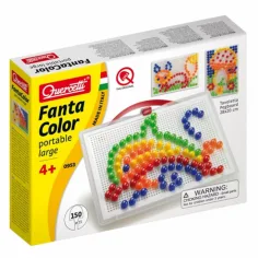 Quercetti: Set de puntos de colores delfín 150 piezas