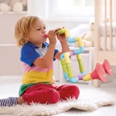 imagen de Quercetti: Super Saxoflute Play Eco kit de instrumentos musicales para construir de 24 piezas 2