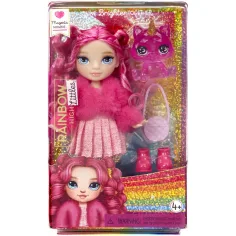 Rainbow High: Muñeca hermana magenta con accesorios