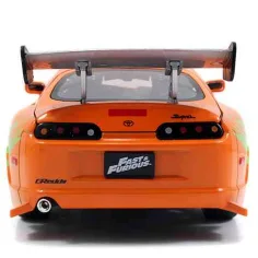 imagen de Rápido y Furioso: Figura de Brian y modelo de coche Toyota Supra 1/24 - Simba Toys 5