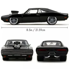 imagen de Rápido y Furioso: modelo de coche de metal 1970 Dodge Charger 1/24 - Jada Toys 4