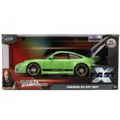 Rápido y Furioso: modelo de coche de metal Porsche 911 GT3 1/24 - Jada Toys