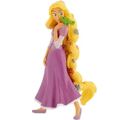 Rapunzel y figura de Pascal