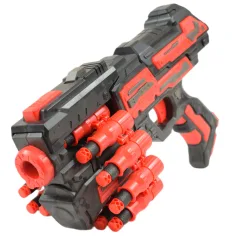 imagen de Rattle Belt Track Pro: Arma de espuma con cargador y balas con un alcance de 18 metros 3