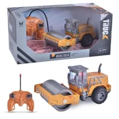 RC Builder Rodillo compactador teledirigido con luz 1/30 27mHz