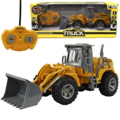 RC Bulldozer teledirigido con efectos de luz 1/30 de escala 22cm