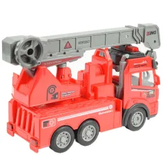 imagen de RC Camión de bomberos con grúa a control remoto con efectos de luz 1/43 27 MHz 20cm 2