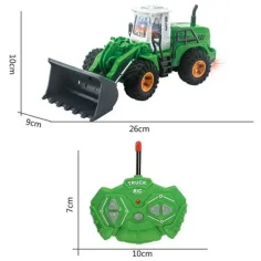 RC cargadora de ruedas teledirigida 1/30 27MHz