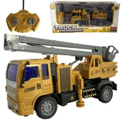 RC Excavadora de canasta elevadora a control remoto 1/36 de escala 22cm
