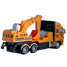 imagen de RC Excavadora o grúa de construcción teledirigida con luz en dos versiones 27MHz 1/36 de escala 20cm 4