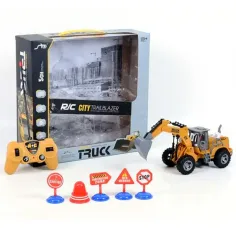 RC Excavadora teledirigida con 5 funciones 1/30