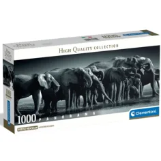 Rebaños de gigantes HQC 1000 piezas rompecabezas panorámico - Clementoni