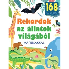Récords del mundo animal libro educativo con pegatinas