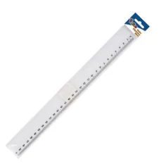 Regla de plástico recta de 30 cm
