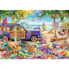 imagen de Relajación tropical puzzle de 2000 piezas - Trefl 2