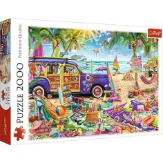 Relajación tropical puzzle de 2000 piezas - Trefl