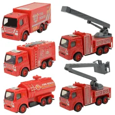 Rescate de Fuego: Camión de bomberos con ruedas de tracción en varias versiones 9,5cm 1ud