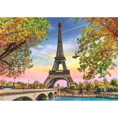 imagen de Romántico Puzzle de París de 500 piezas - Trefl 2