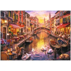 imagen de Romántico puzzle de Venecia de 2000 piezas - Trefl 2