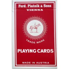 Römi & Póker carta 1x55 cartas - Piatnik