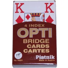 Römikártya 4 Índices Opti Bridzs - Piatnik