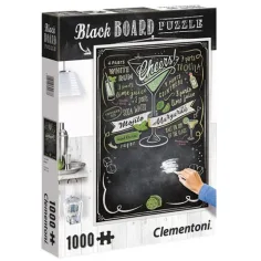 Rompecabezas Blackboard Cheers de 1000 piezas - Clementoni