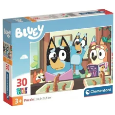Rompecabezas Bluey Super Color de 30 piezas - Clementoni