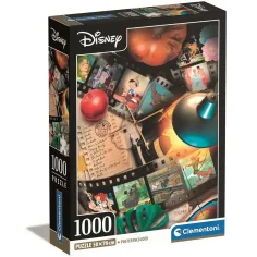 Rompecabezas compacto de 1000 piezas de clásicos de Disney 50x70cm - Clementoni