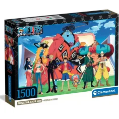 Rompecabezas compacto de 1500 piezas de One Piece - Clementoni