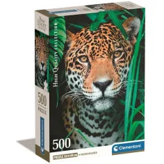 Rompecabezas compacto de 500 piezas Jaguár HQC - Clementoni
