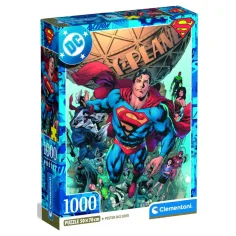 Rompecabezas DC Superman de 1000 piezas - Clementoni