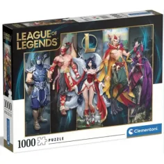 Rompecabezas de 1000 piezas de League of Legends - Clementoni