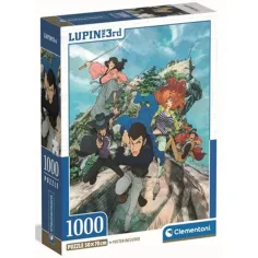 Rompecabezas de 1000 piezas de Lupin the 3rd - Clementoni
